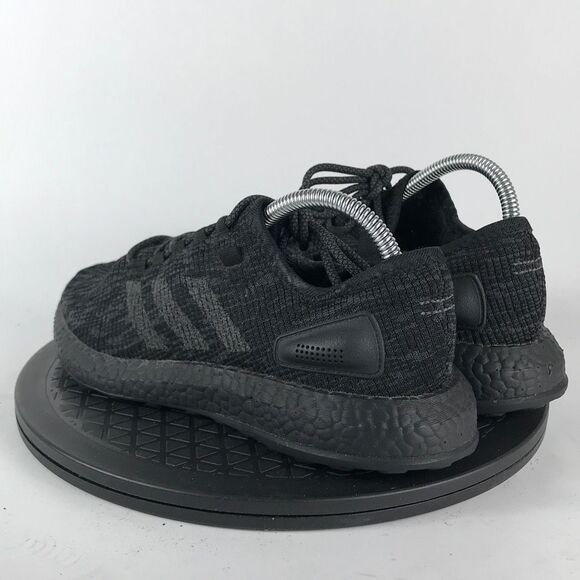 Adidas PureBoost Triple Black Athletic Running Shoes BB6288 Men’s Size 7.5 - Picture 7 of 12